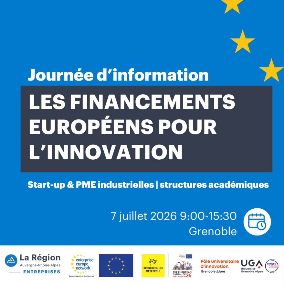 Présentation de l'événement financement européen