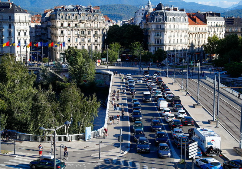 Traffic à Grenoble