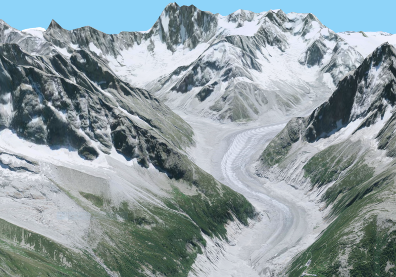 Mer de Glace - Massif du Mont-Blanc